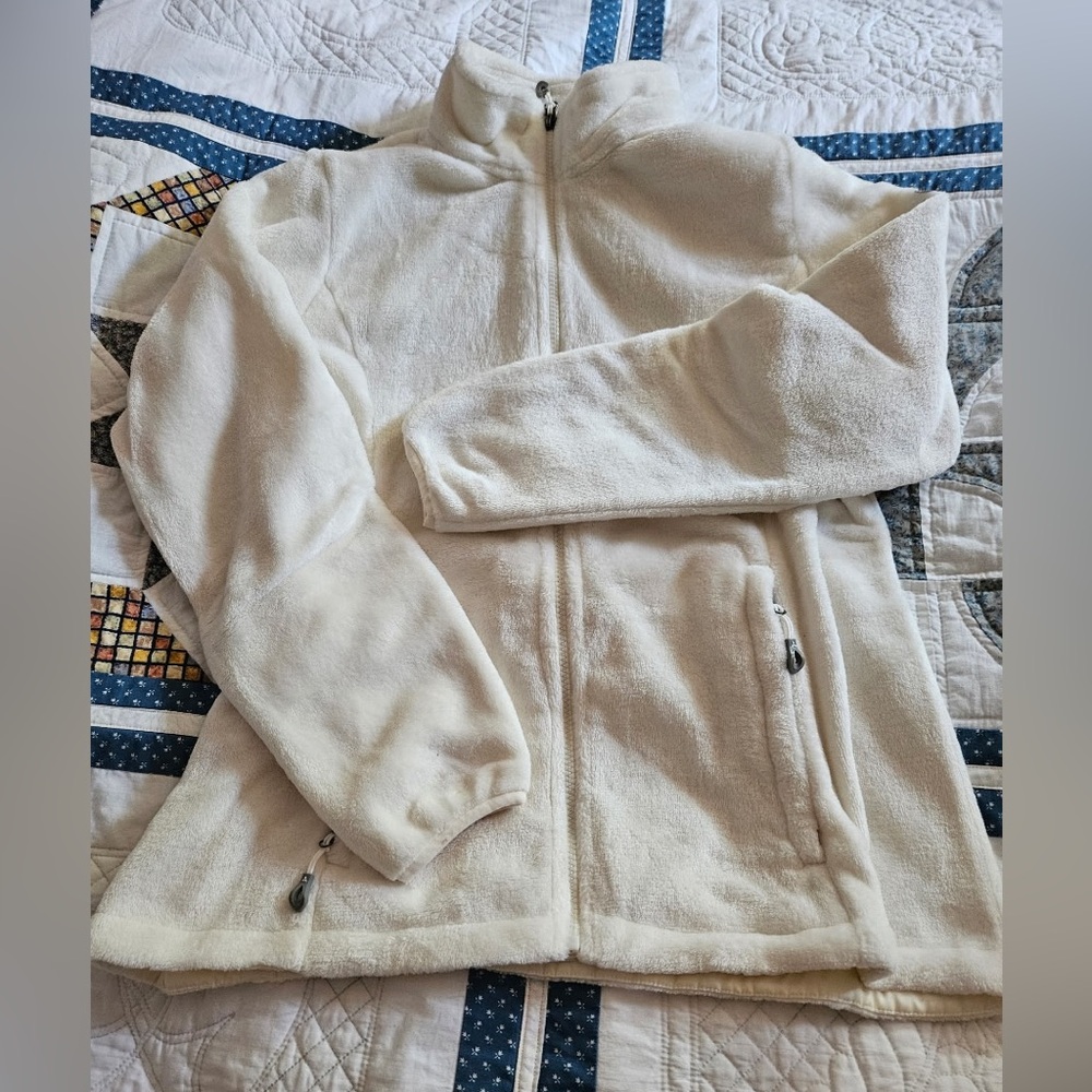 Gerry Weber Cream Fleece Jacket